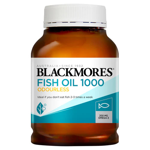 Blackmores Odourless Fish Oil 1000 - 400 Capsules