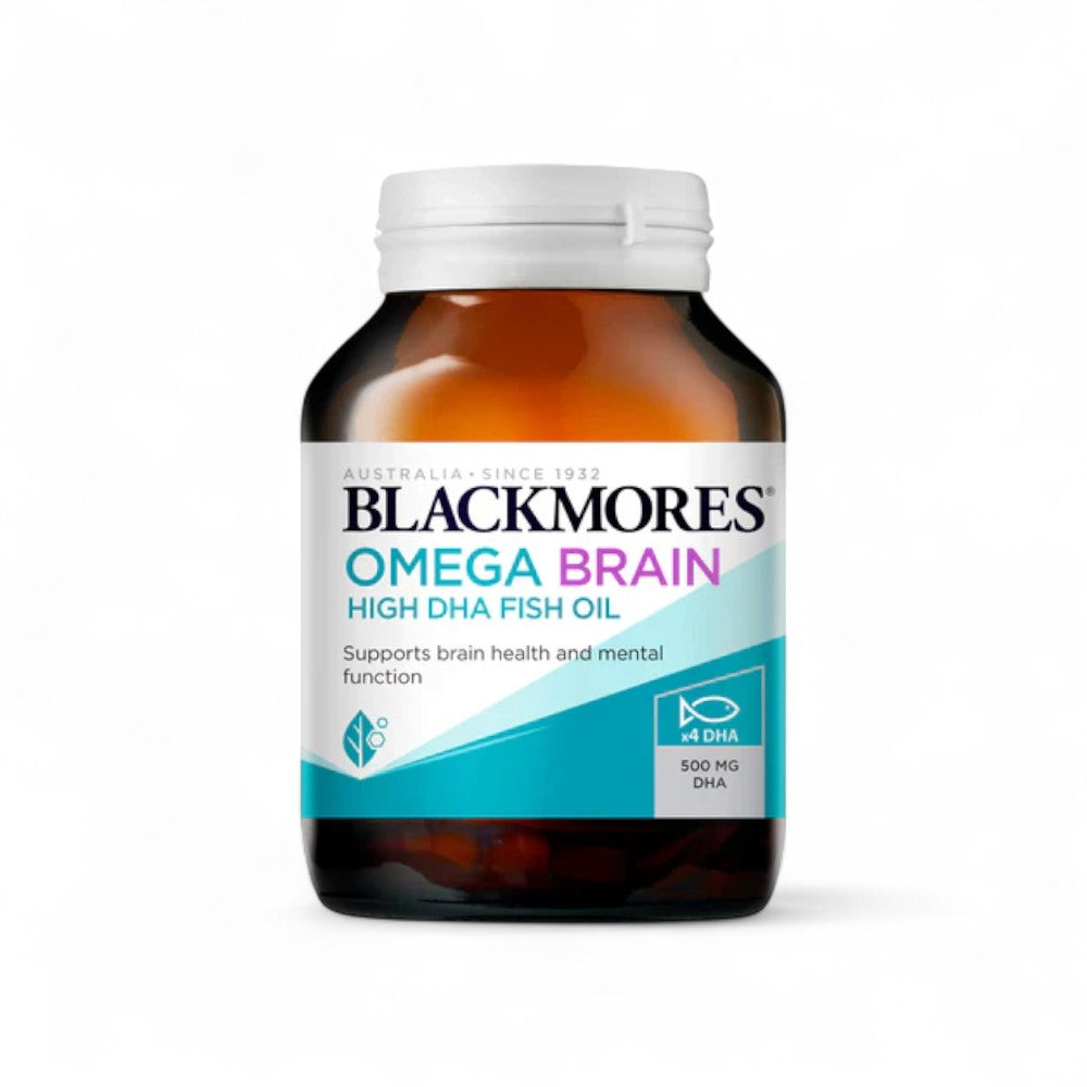 Blackmores Omega Brain High DHA Fish Oil - 60 Capsules