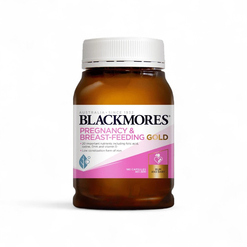Blackmores Pregnancy & Breastfeeding Gold 180s | Mother & Baby Care