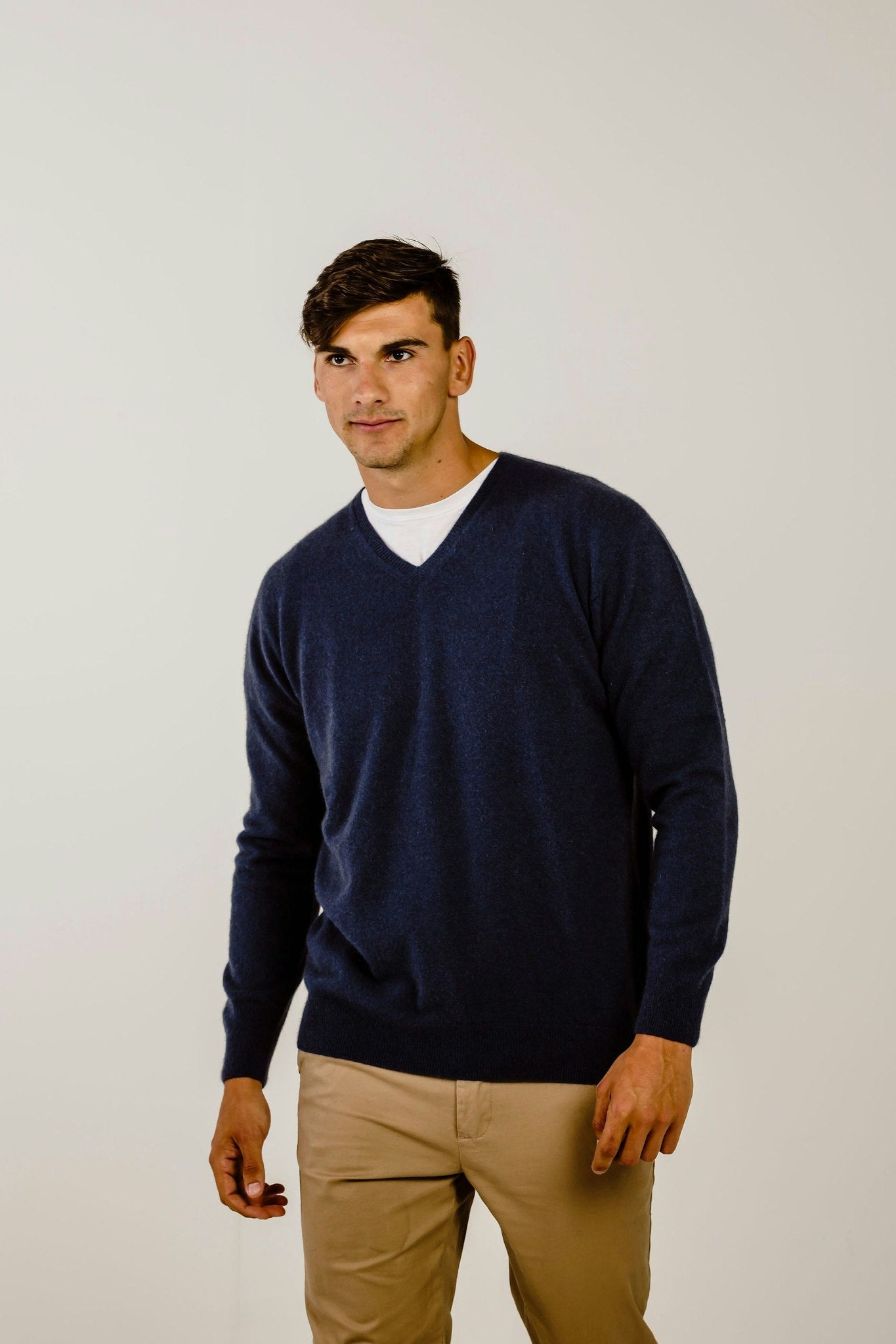 Cashmere V Neck Sweater