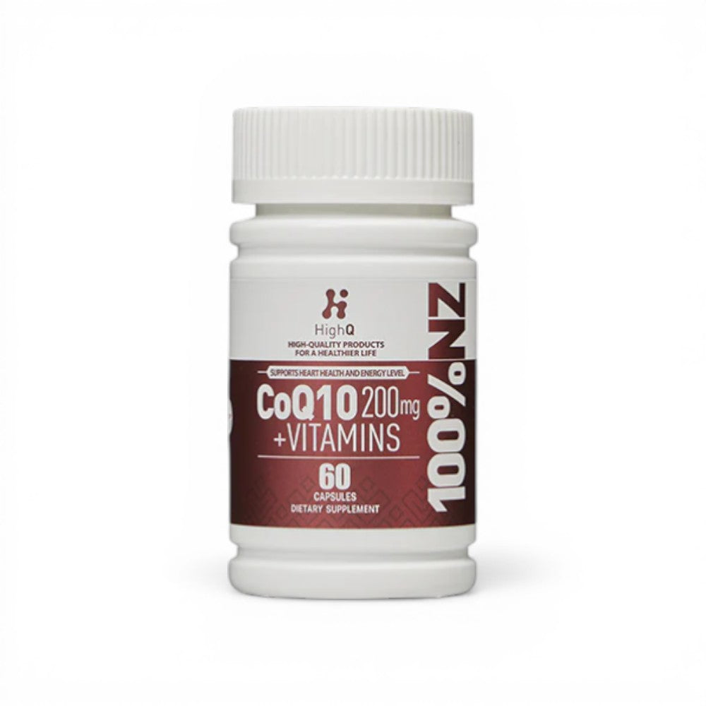 HighQ CoQ10 200mg + Vitamins 60 Capsules