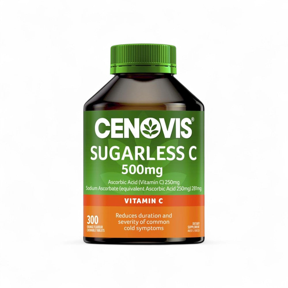 Cenovis Sugarless C 500mg 300 Tablets | Immune Support Sugar-Free