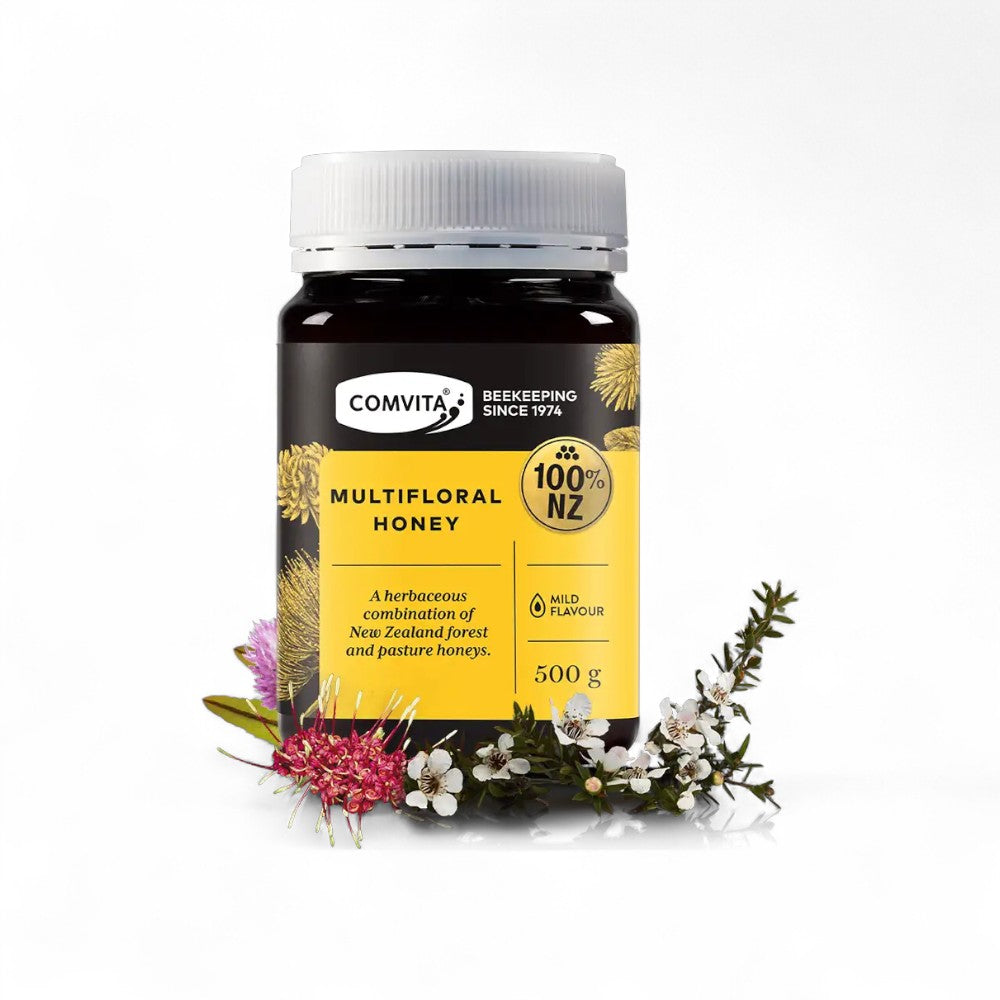 Comvita Multiflora Honey 500g | Pure New Zealand Honey
