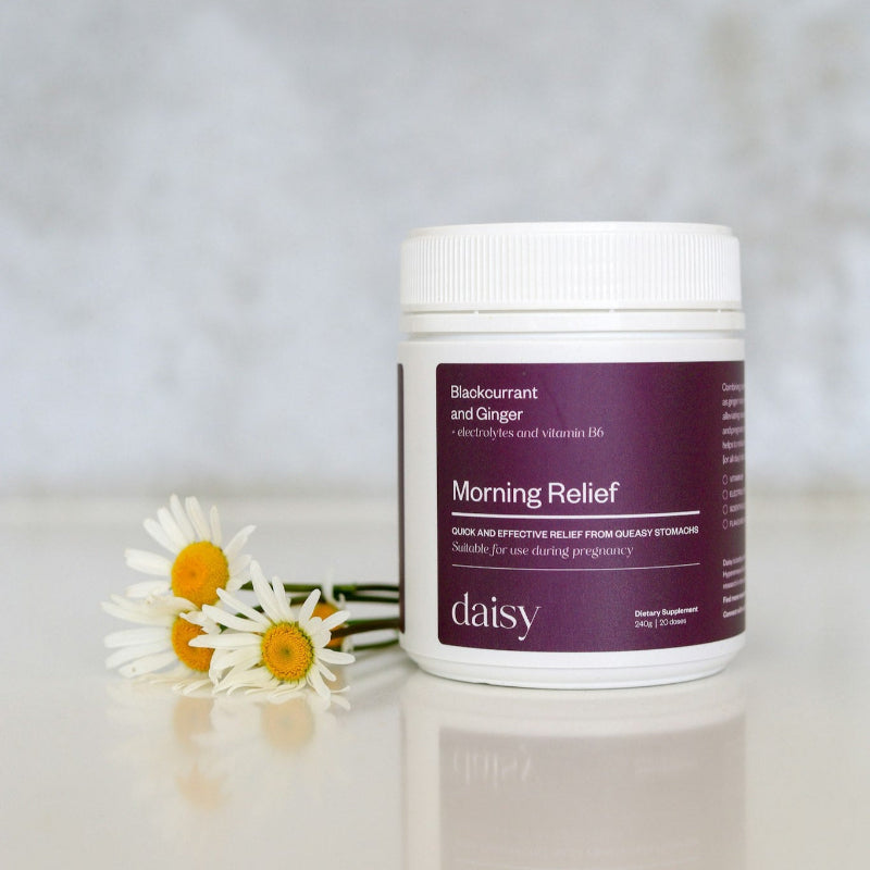 Daisy Morning Relief - Blackcurrant & Ginger: Your Gentle Companion Through Pregnancy