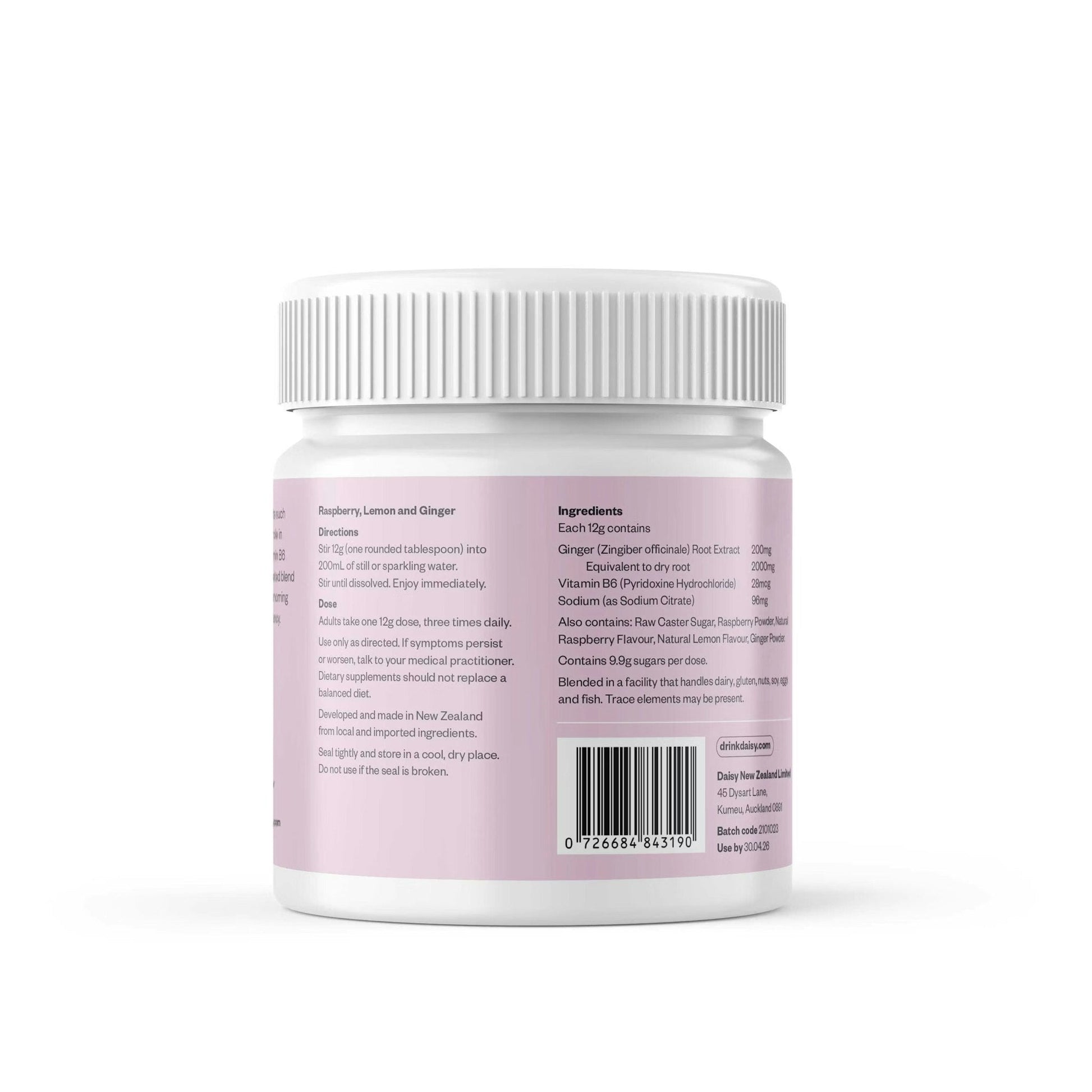 Daisy Morning Relief - Raspberry, Lemon & Ginger: Your Gentle Companion Through Pregnancy