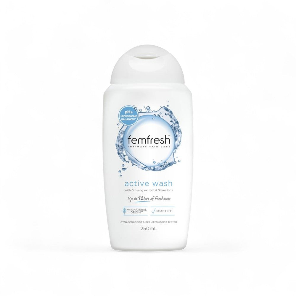Femfresh Active Intimate Wash 250ml | 12hr Freshness