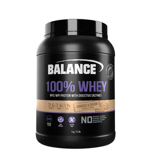 100% Whey Cookies and Cream