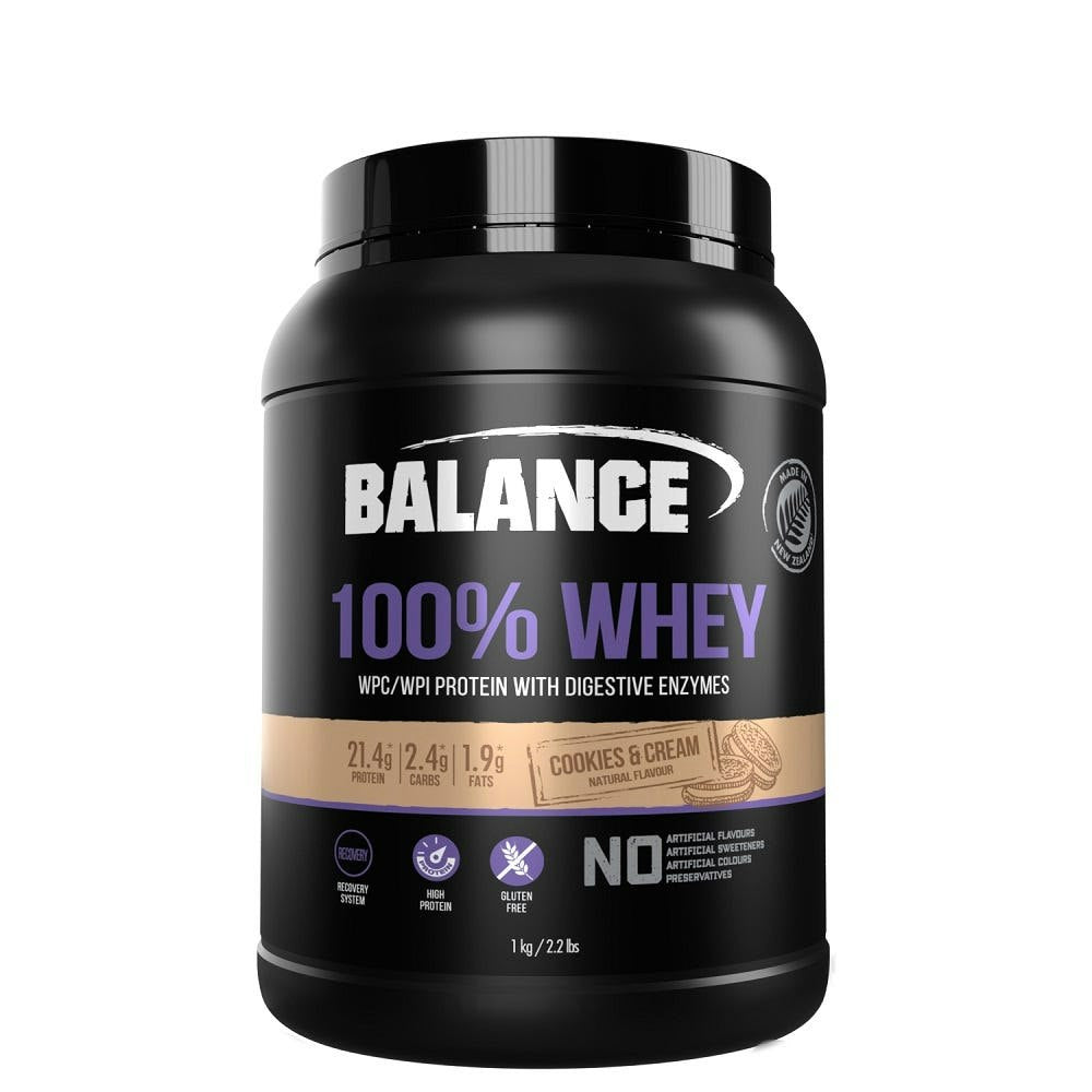 100% Whey Cookies and Cream