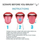 embi OOC CU29 Pure Copper Tongue Scraper - Premium Quality