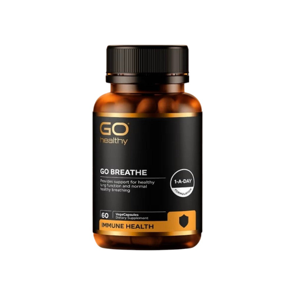 Go Healthy Breathe Clear 60 capsules respiratory support