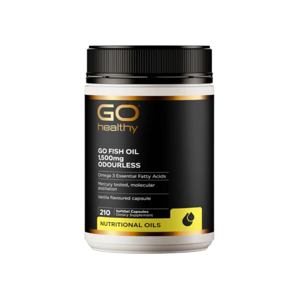 Go Healthy Fish Oil 1500mg - 210 Capsules