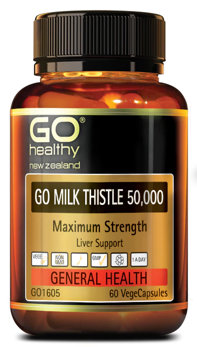 Go Healthy Milk Thistle 50,000 - 60 Capsules