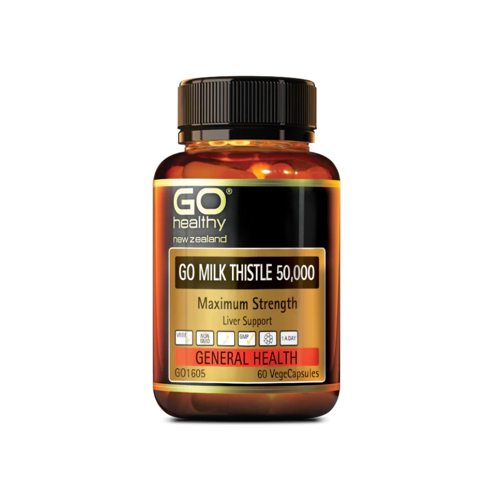 Go Healthy Milk Thistle 50,000 - 60 Capsules