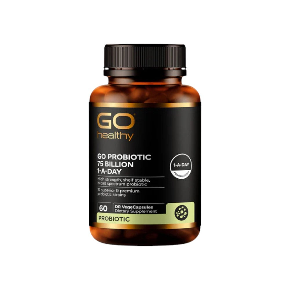 Go Healthy Probiotic 75 Billion - 60 Capsules