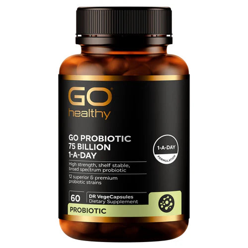 Go Healthy Probiotic 75 Billion - 60 Capsules