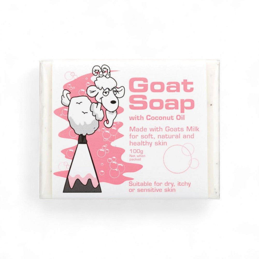 Goat Soap with Coconut Oil 100g | Moisturising Paradise Bar