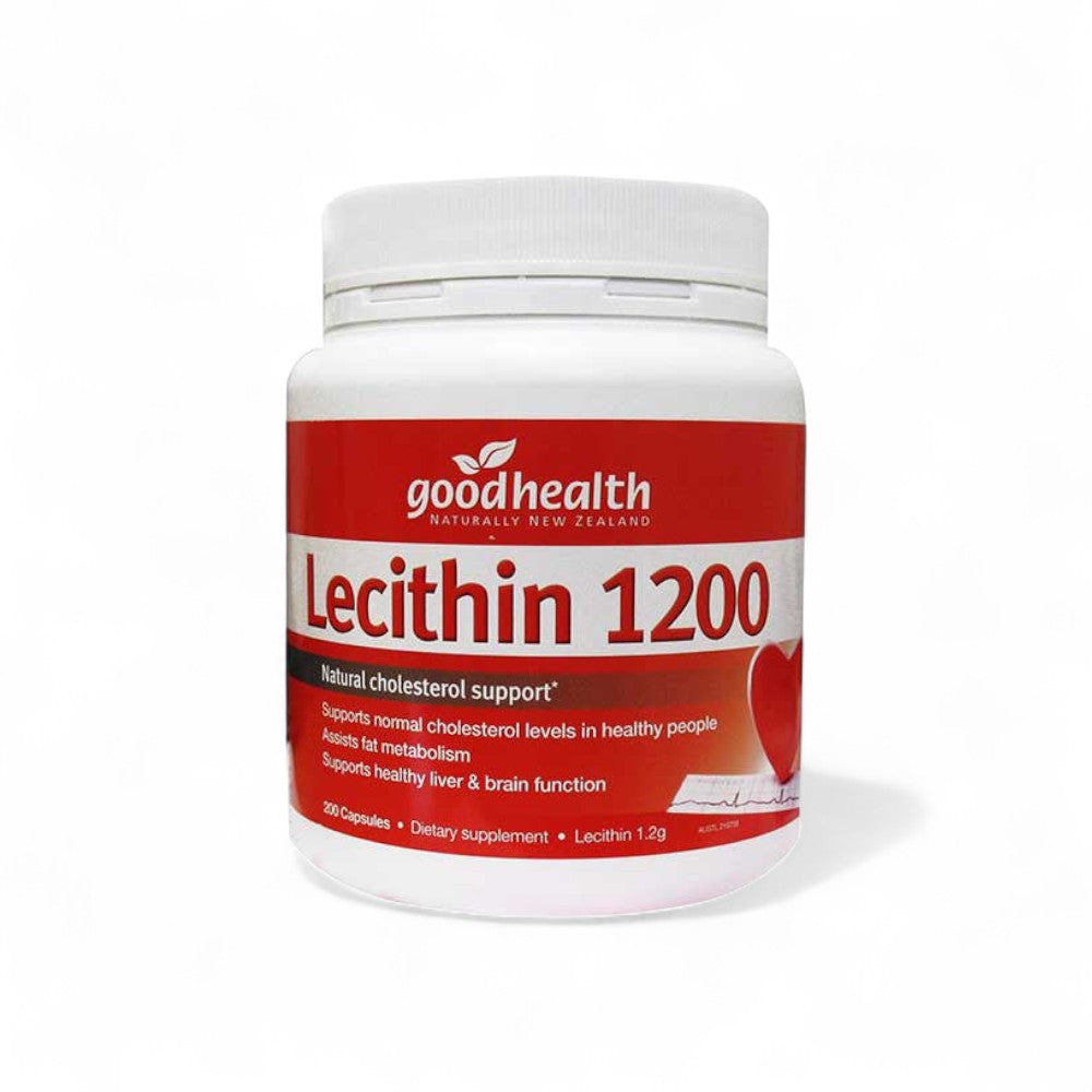 Lecithin 1200mg Supplement | Good Health NZ｜Health Marketplace NZ
