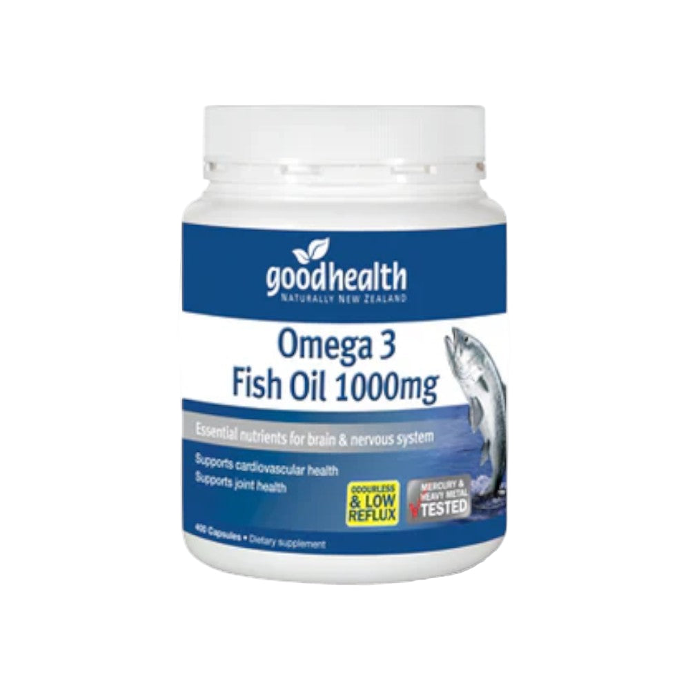 Omega 3 Fish Oil 1000mg Premium | Good Health NZ｜Health Marketplace NZ