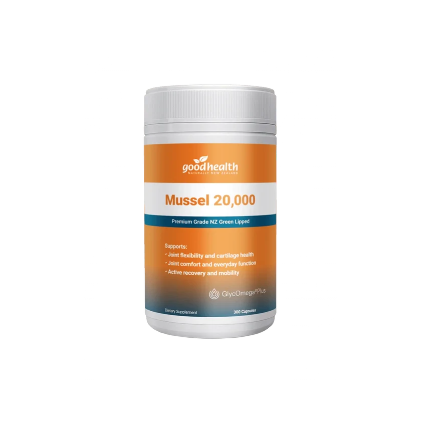 Good Health Mussel High Strength 6000- 300 Capsules