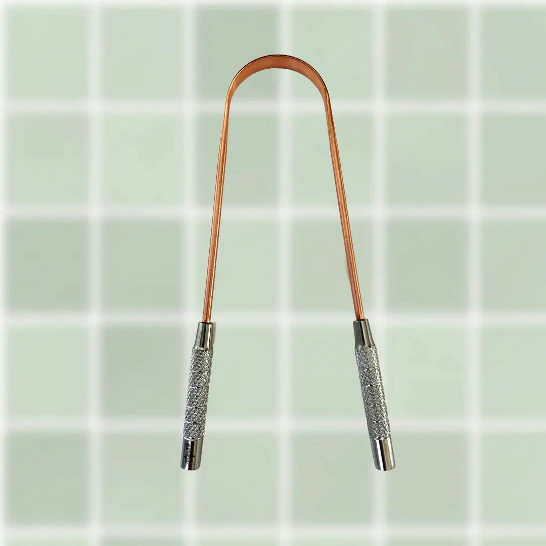 embi OOC CU29 Pure Copper Tongue Scraper - Premium Quality