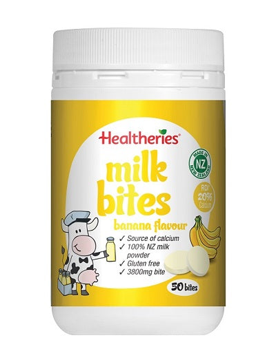 Healtheries Milk Bites Banana - 50 Capsules