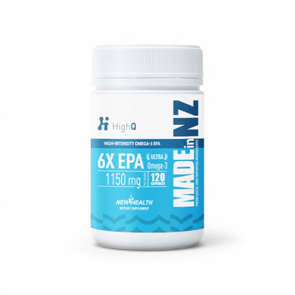 HighQ 6X EPA 1150mg ULTRA Omega-3 Soft 120 Capsules