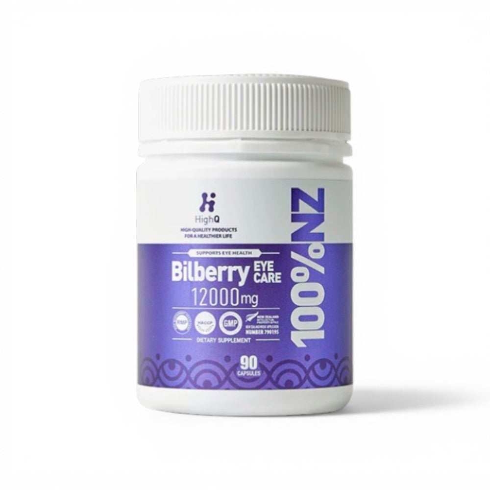 HighQ Bilberry Eyecare 12000mg 90 Capsules