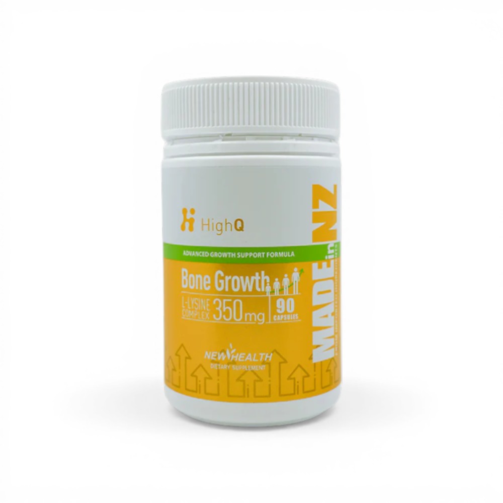 HighQ Bone Growth L- Lysine Complex 90 Capsules