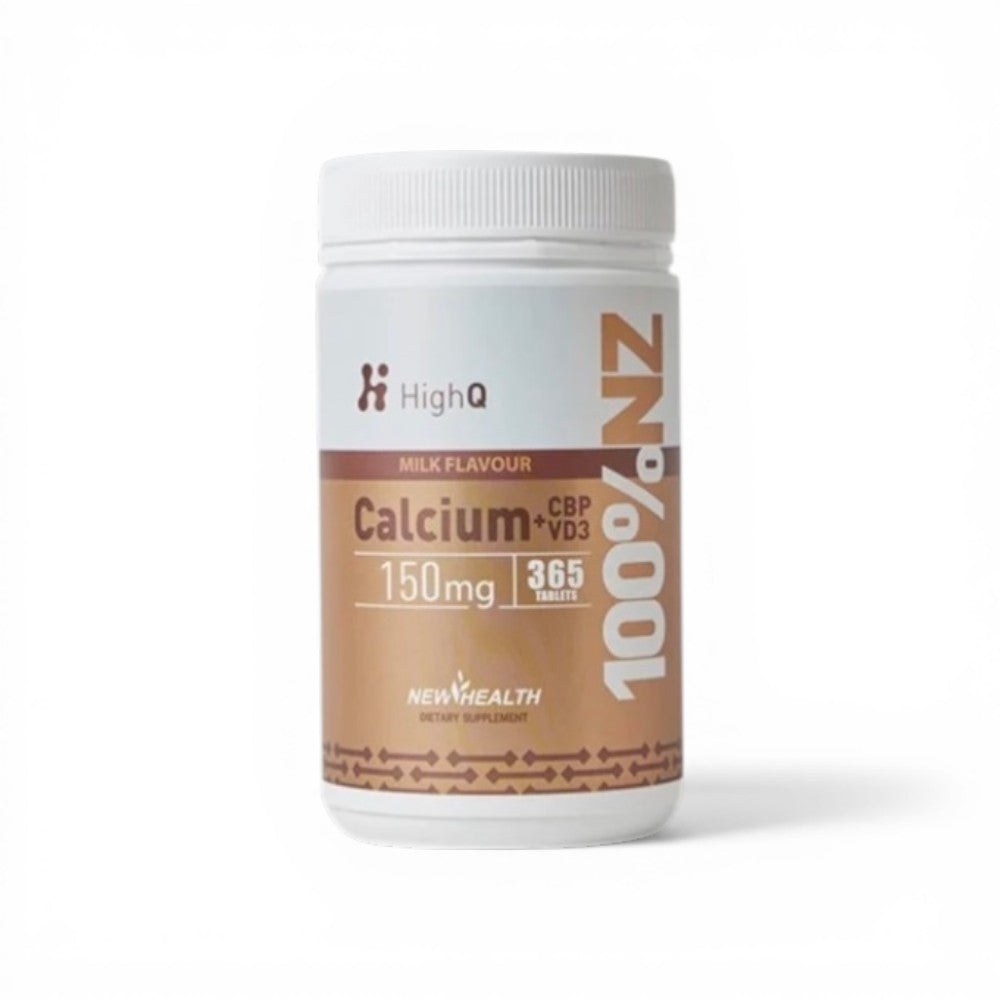 HighQ Calcium + CBP + Vitamin D3 Chewable 365 Tablets