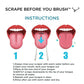embi OOC CU29 Pure Copper Tongue Scraper - Premium Quality