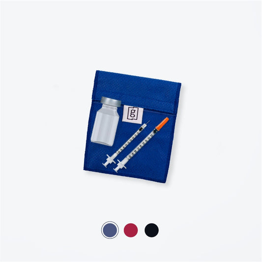 Insulin Cooling | Small Vials Wallet | Blue