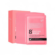 Jema Rose 8 Minutes Goat Milk Rejuvenating Mask - 10 pieces