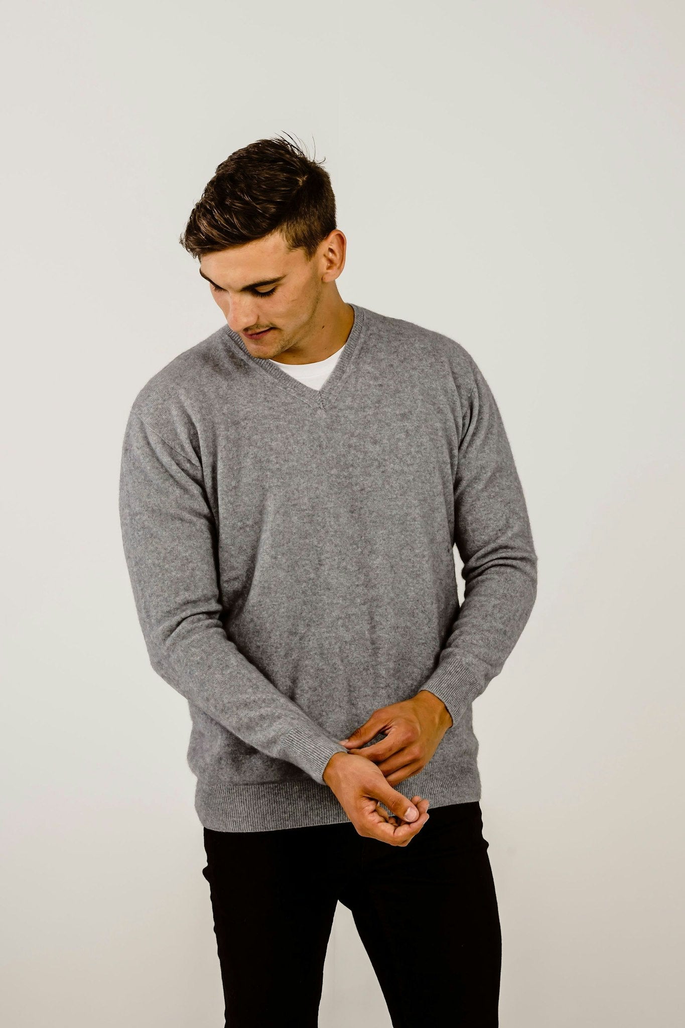 Cashmere V Neck Sweater