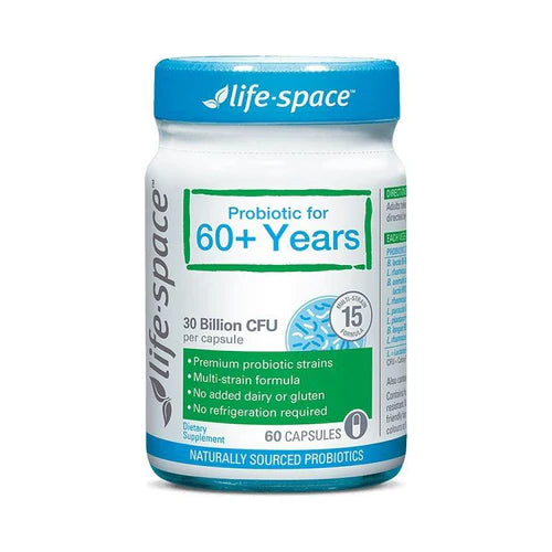 Life Space Probiotic For 60+ years - 60 Capsules