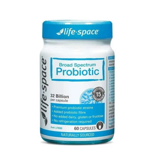 Life Space Broad Spectrum Probiotic - 60 Capsules