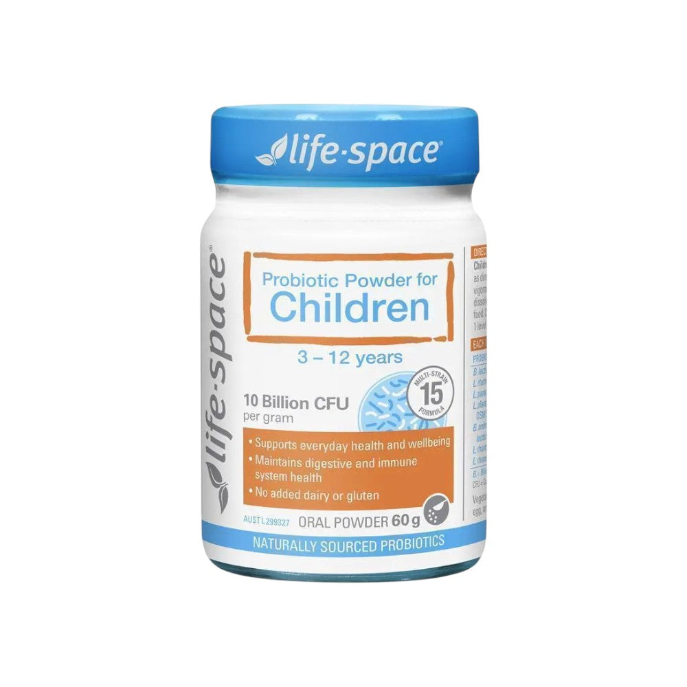 Life Space Probiotic Powder Kids 60g | 15 Strains | Digestive Health