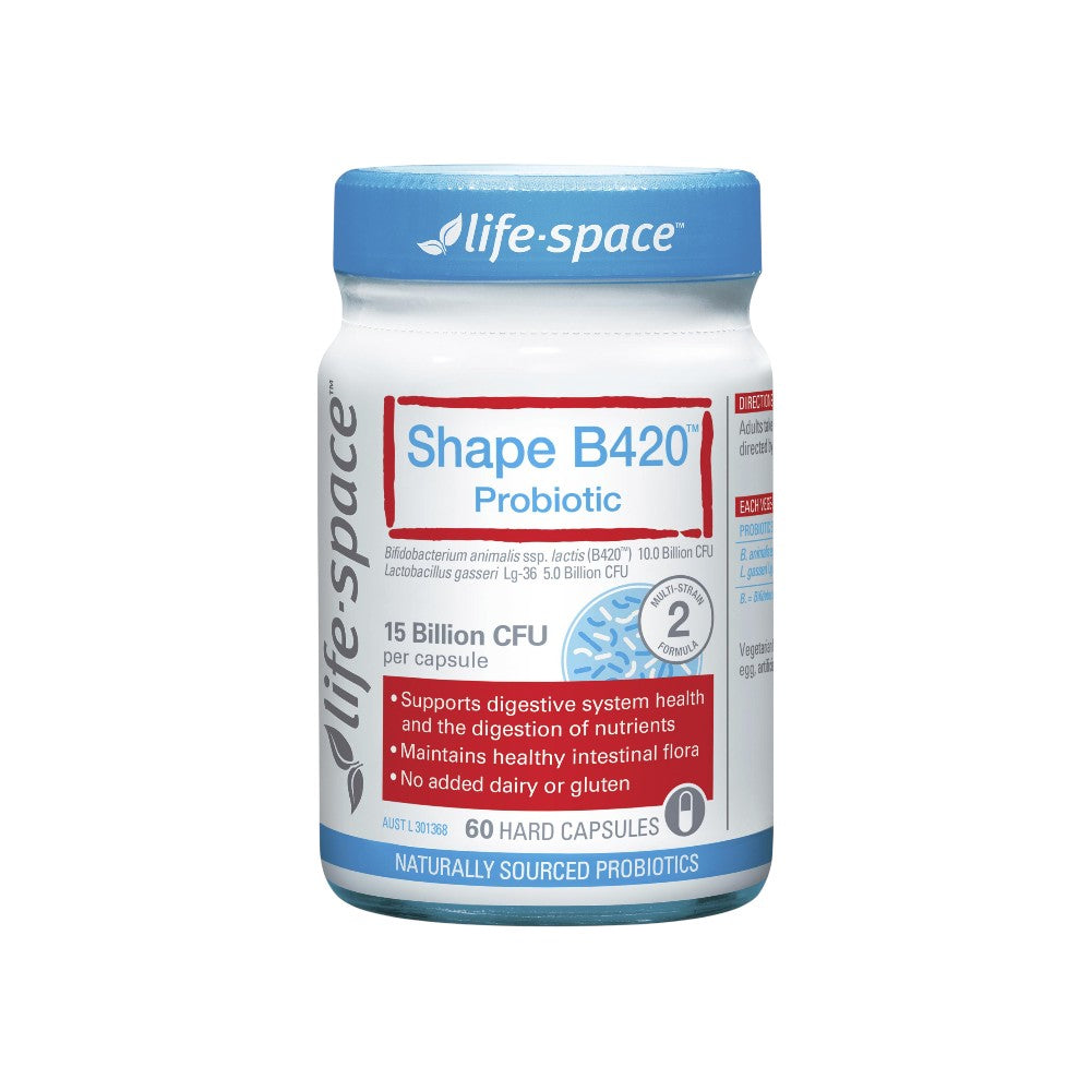 Life Space Shape B420 Probiotic 60s | 2 Strains | Wellbeing NZ