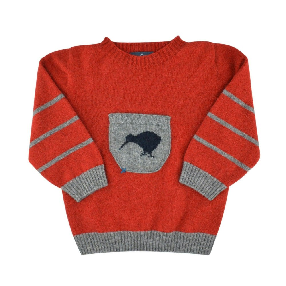 Kids Merinosilk Kiwi Sweater