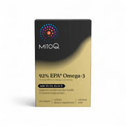 MitoQ 92% EPA Omega-3 60 Capsules | Heart & Brain Support