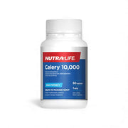 Nutralife Celery 10000 60 Capsules | Urinary Tract Support