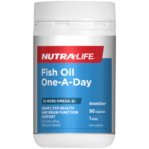 Nutralife Fish Oil One-A-Day Triple Strength - 90 Capsules