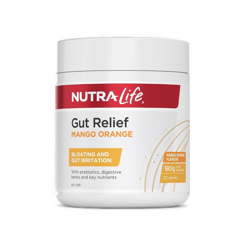 Nutralife Gut Health Powder 180g | Prebiotics, Glutamine & Slippery