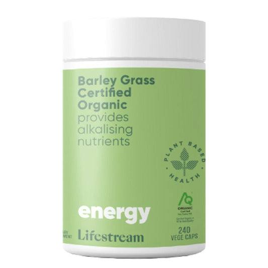 Barley Grass Certified Organic Capsules