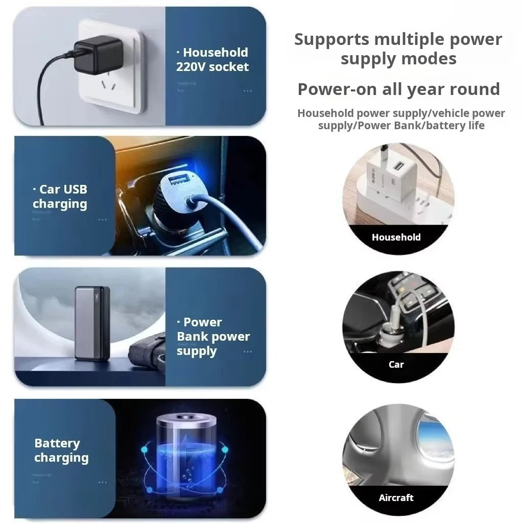  Portable Insulin Refrigerator – LED Display, Double Layer, 0–18°C