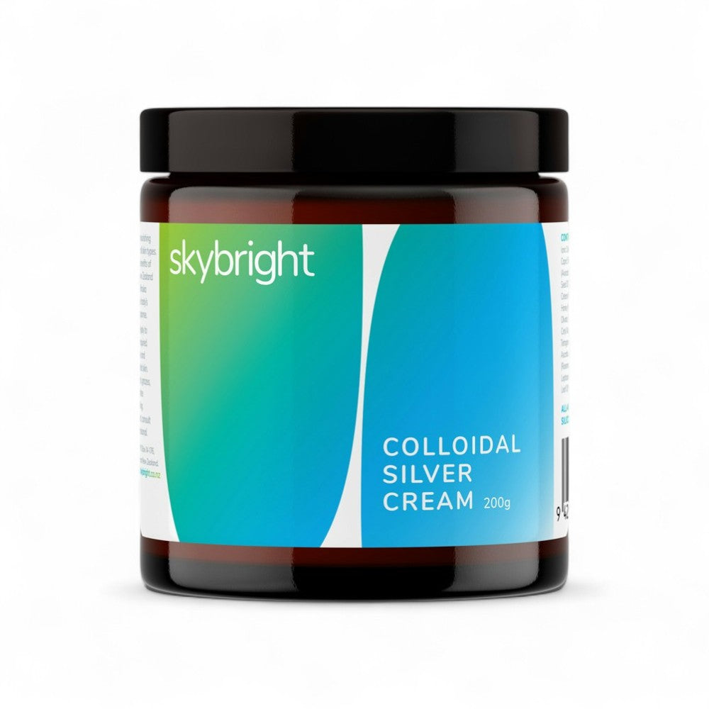 Skybright Colloidal Silver Cream 100g - Premium Mānuka Honey & Natural Healing Cream