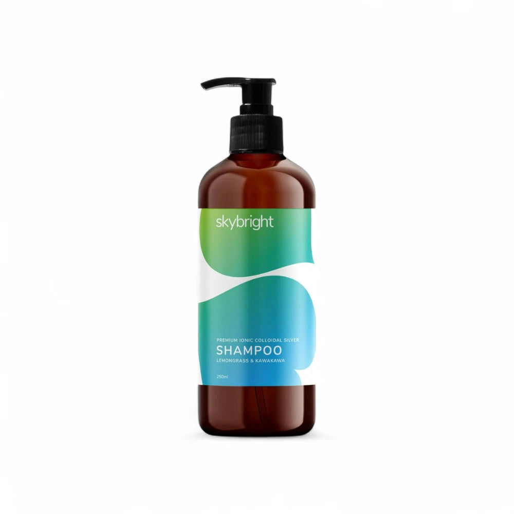 Skybright Colloidal Silver Shampoo - Natural Healing for Hair and Scalp