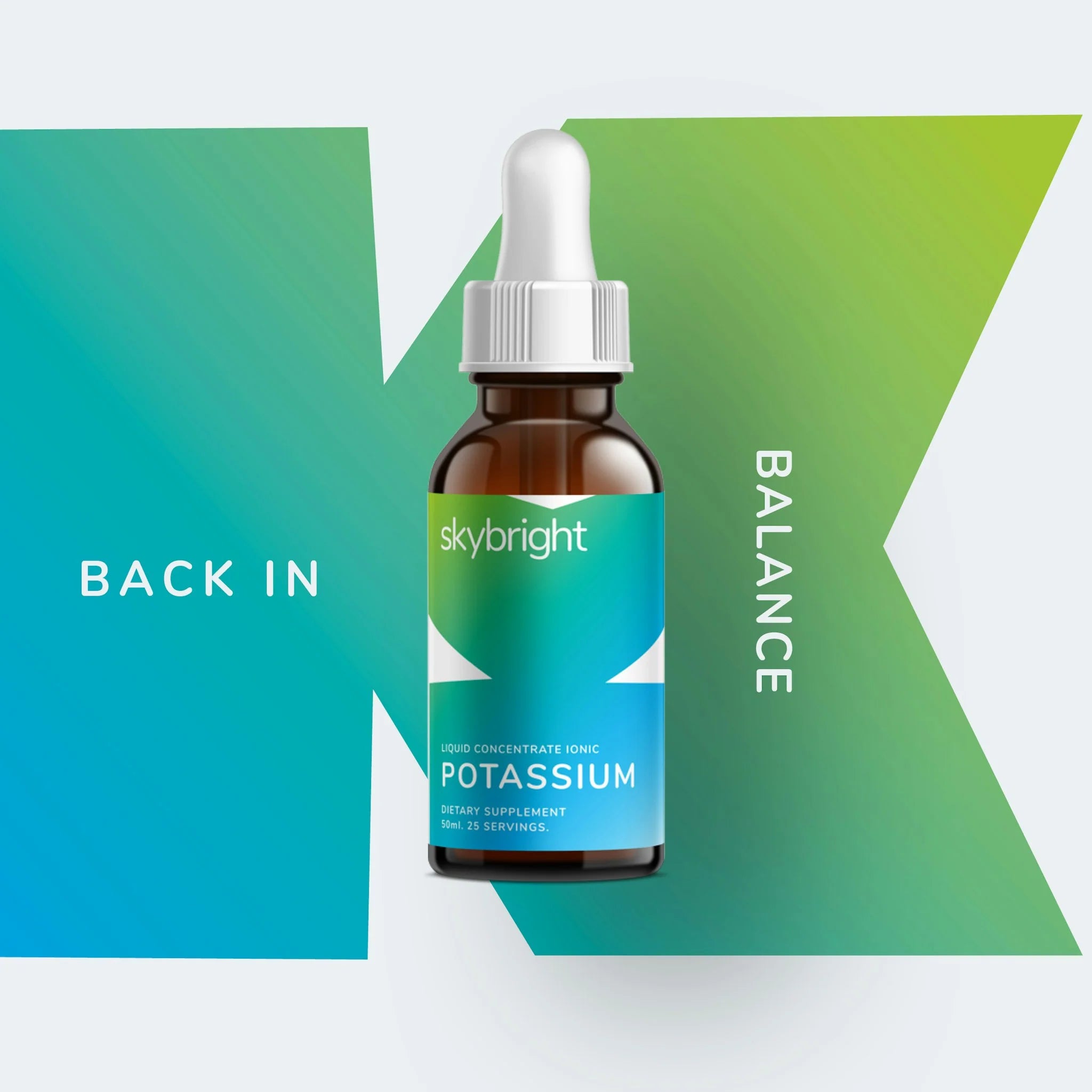 Skybright Potassium Liquid Mineral 50ml - Heart & Blood Pressure Support