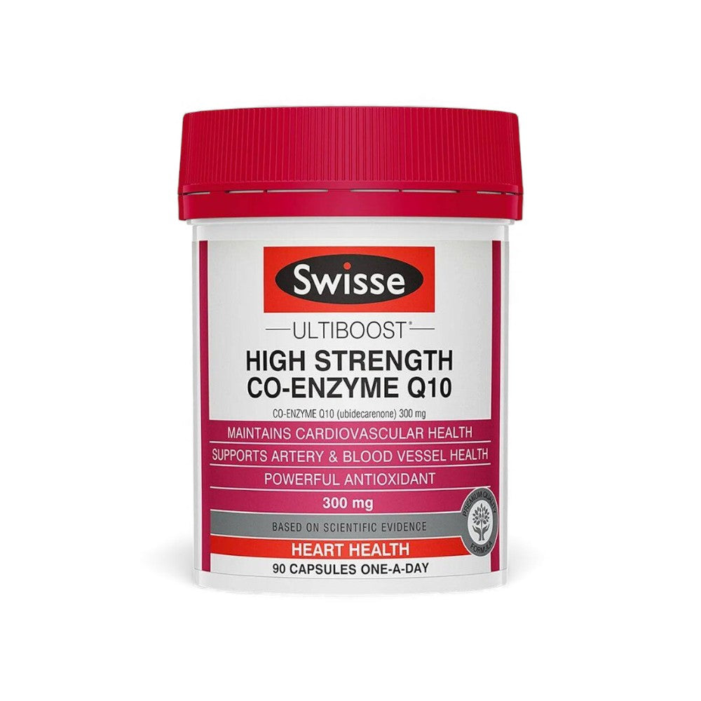 Swisse CoQ10 300mg 90 Caps | High Strength Heart Health Support