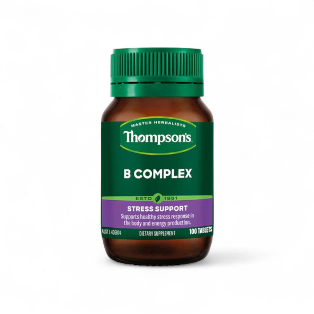 Thompson's B Complex 100s | Energy & Wellbeing Support | NZ