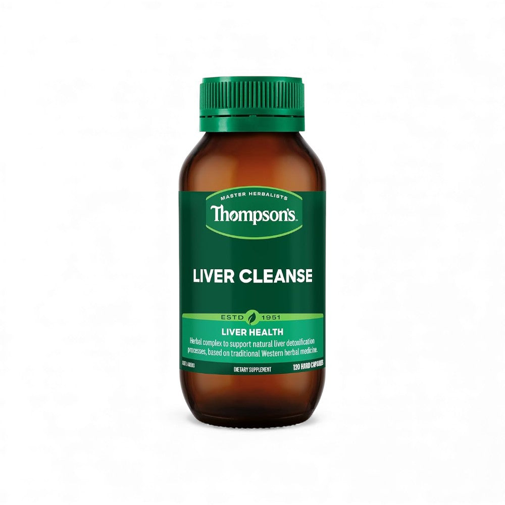 Thompson's Liver Cleanse 120s | Herbal Detox Support | NZ